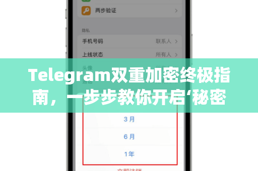 Telegram双重加密终极指南，一步步教你开启‘秘密聊天’保护隐私-第1张图片-TG中文版纸Telegeram|快速的即时通讯应用