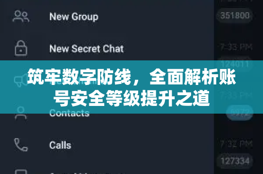 筑牢数字防线，全面解析账号安全等级提升之道-第1张图片-TG中文版纸Telegeram|快速的即时通讯应用