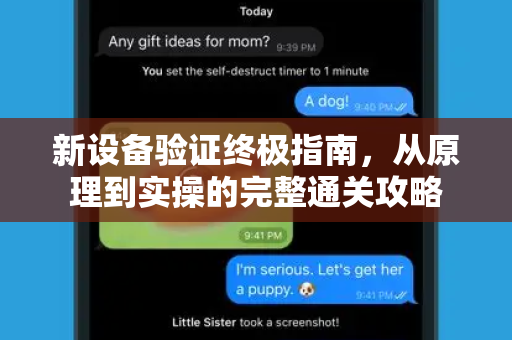 新设备验证终极指南，从原理到实操的完整通关攻略-第1张图片-TG中文版纸Telegeram|快速的即时通讯应用