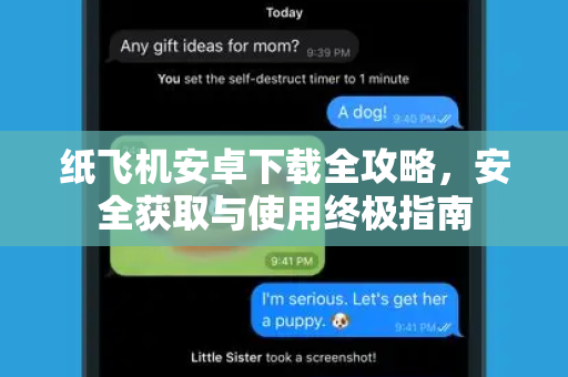 纸飞机安卓下载全攻略，安全获取与使用终极指南