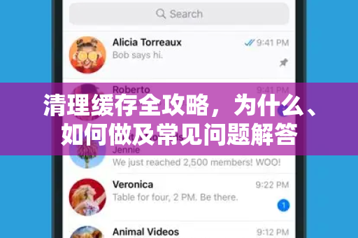 清理缓存全攻略,为什么、如何做及常见问题解答-第1张图片-TG中文版纸Telegeram|快速的即时通讯应用 清理缓存全攻略,为什么、如何做及常见问题解答-第1张图片-TG中文版纸Telegeram|快速的即时通讯应用